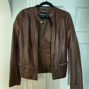 Faux leather Moto jacket